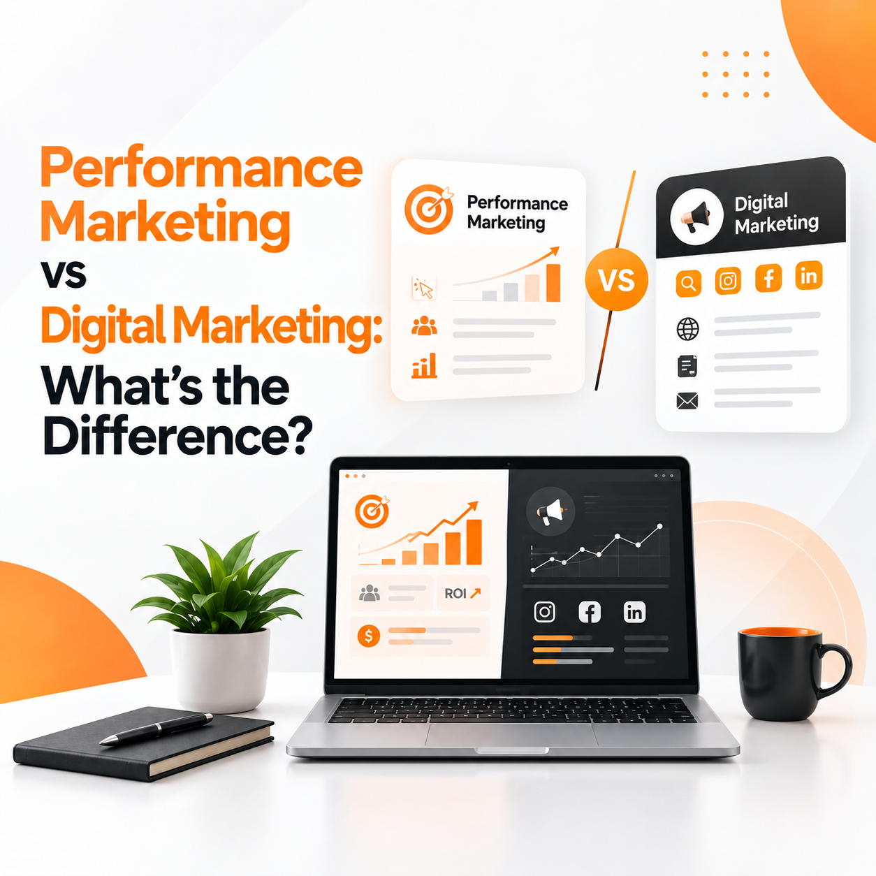 Performance Marketing vs Digital Marketing key differences and comparison